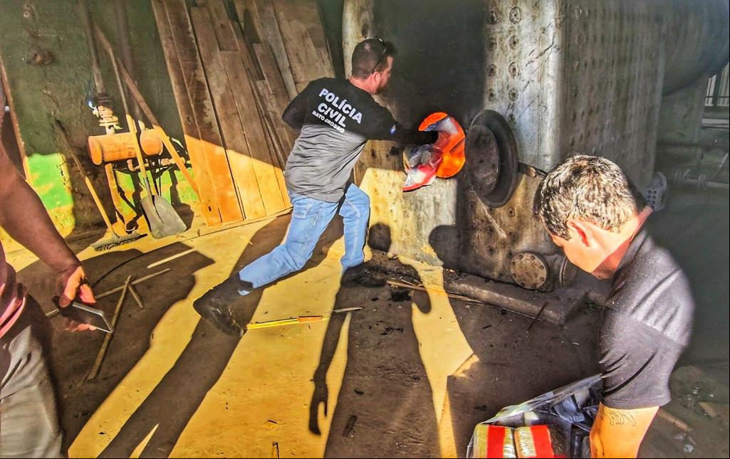 Polícia Civil incinera cerca de 220 kg de drogas apreendidas em Jaciara